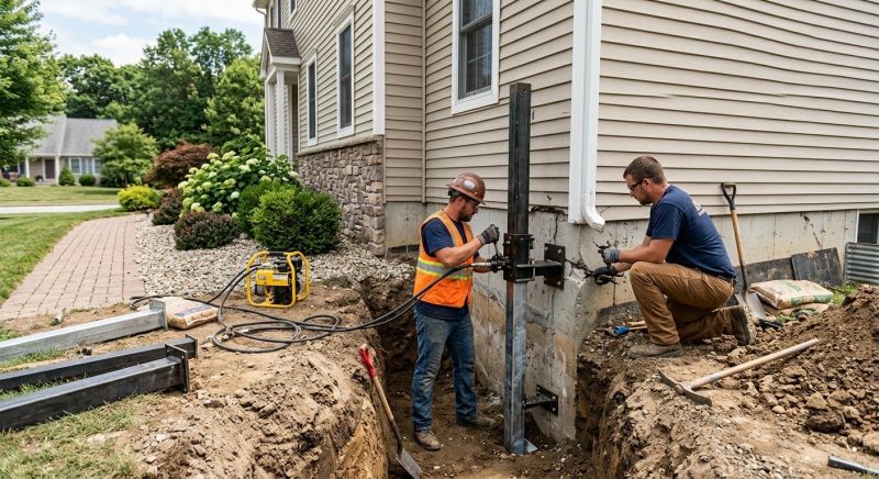 Foundation Stabilizing in Silver Spring, MD