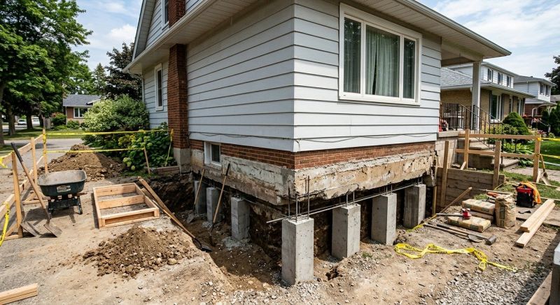Foundation Underpinning in Prince Georges County, MD