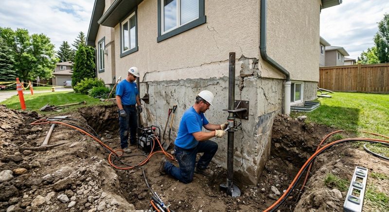 Helical Piers Installation in Prince Georges County, MD