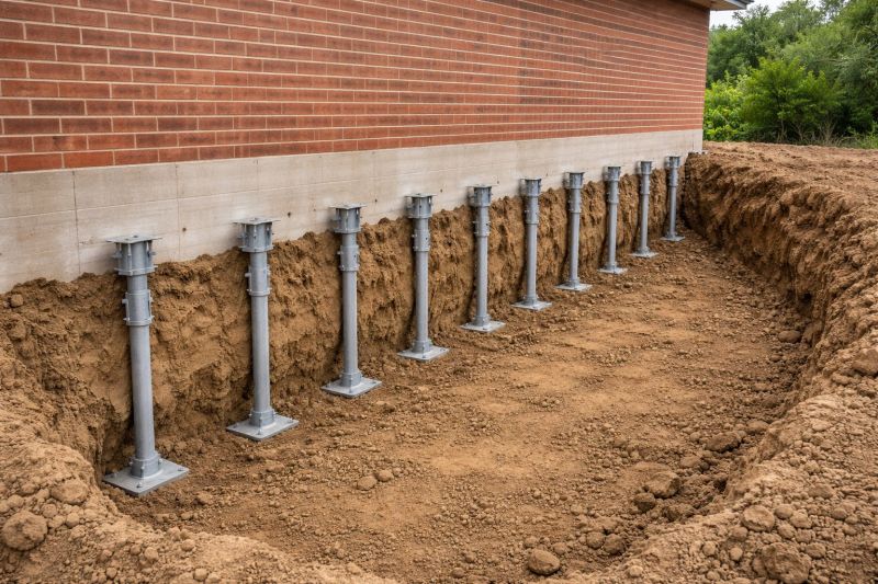 Helical Pile Installation in Prince Georges County, MD