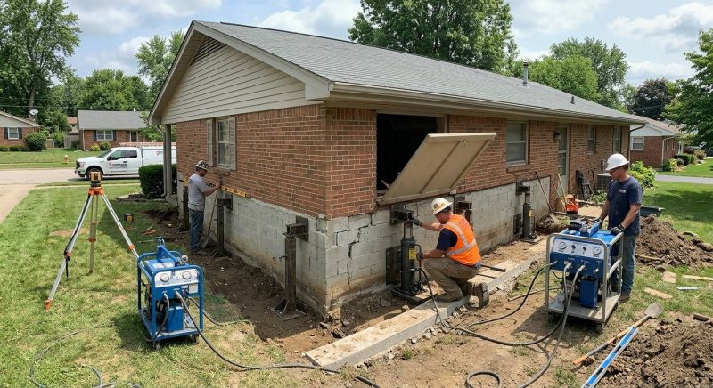 Home Foundation Leveling in Charles County, MD