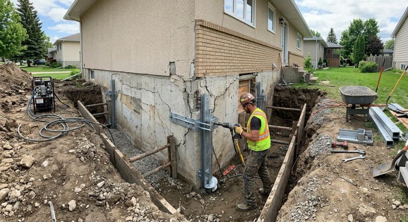 Home Foundation Repair in Clinton, MD
