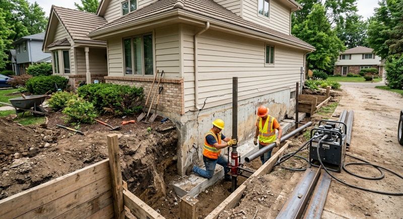 Home Foundation Repair in Kensington, MD