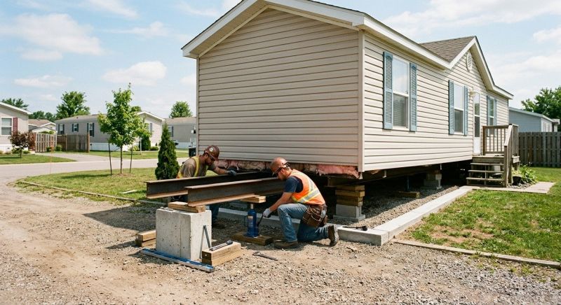 House Leveling in Dumfries, VA