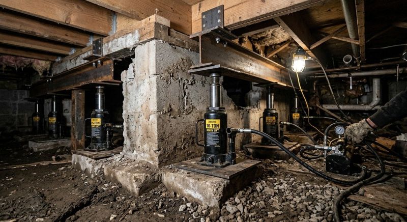 House Leveling in Fairfax, VA