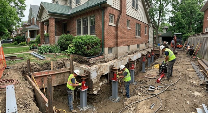 House Underpinning in Prince Georges County, MD