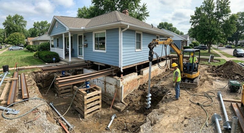 House Underpinning in Prince Georges County, MD