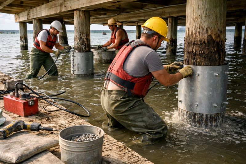Piling Repair in Burke, VA