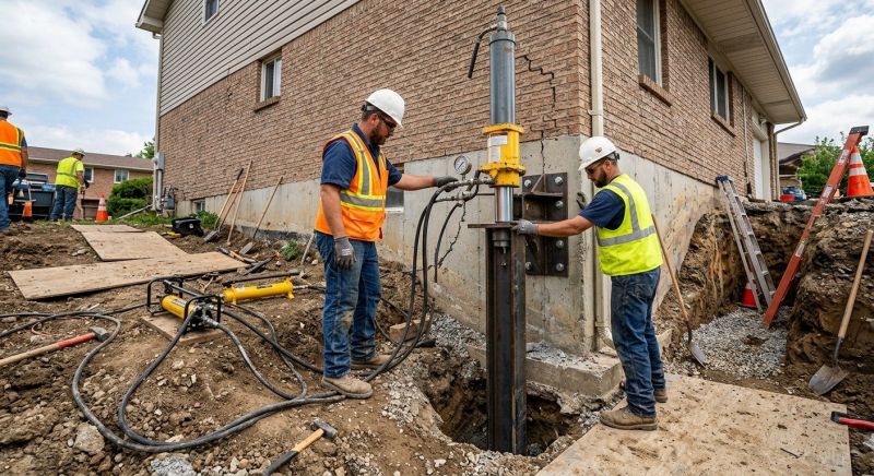 Settling Foundation Service in Crofton, MD