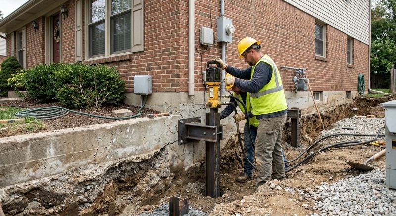 Structural Foundation Repair in Lothian, MD