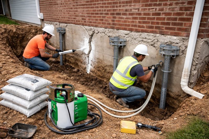 Structural Foundation Repair in Upper Marlboro, MD