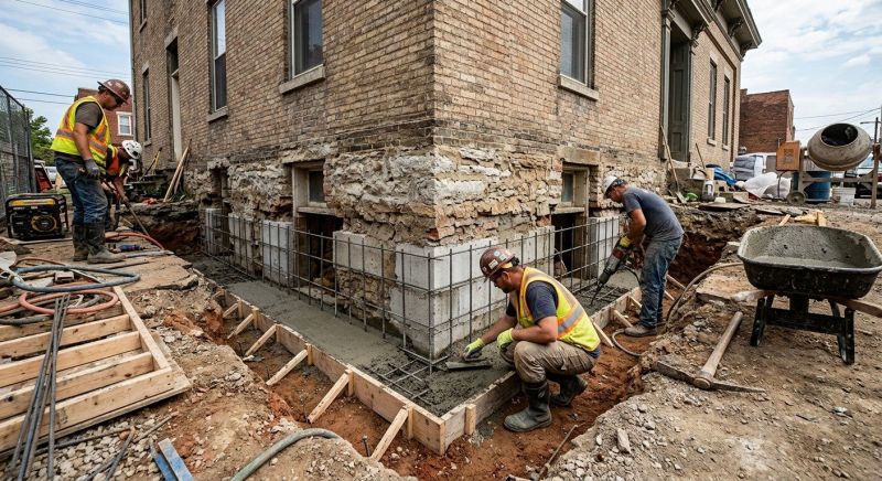 Structural Underpinning in Prince Georges County, MD